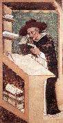 TOMMASO DA MODENA Cardinal Nicholas of Rouen sg oil painting